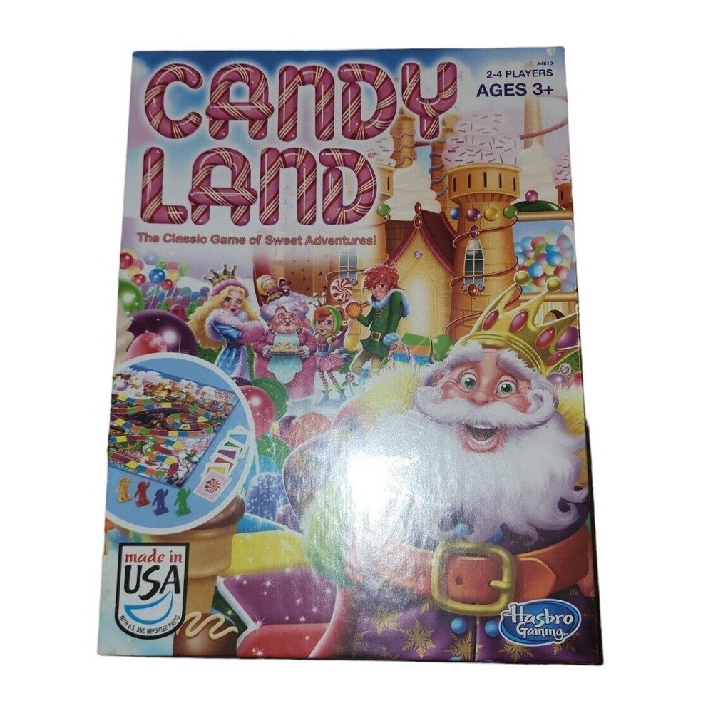 Candy Land Board Game Classic Sweet Adventures Hasbro Gaming Ages 3+